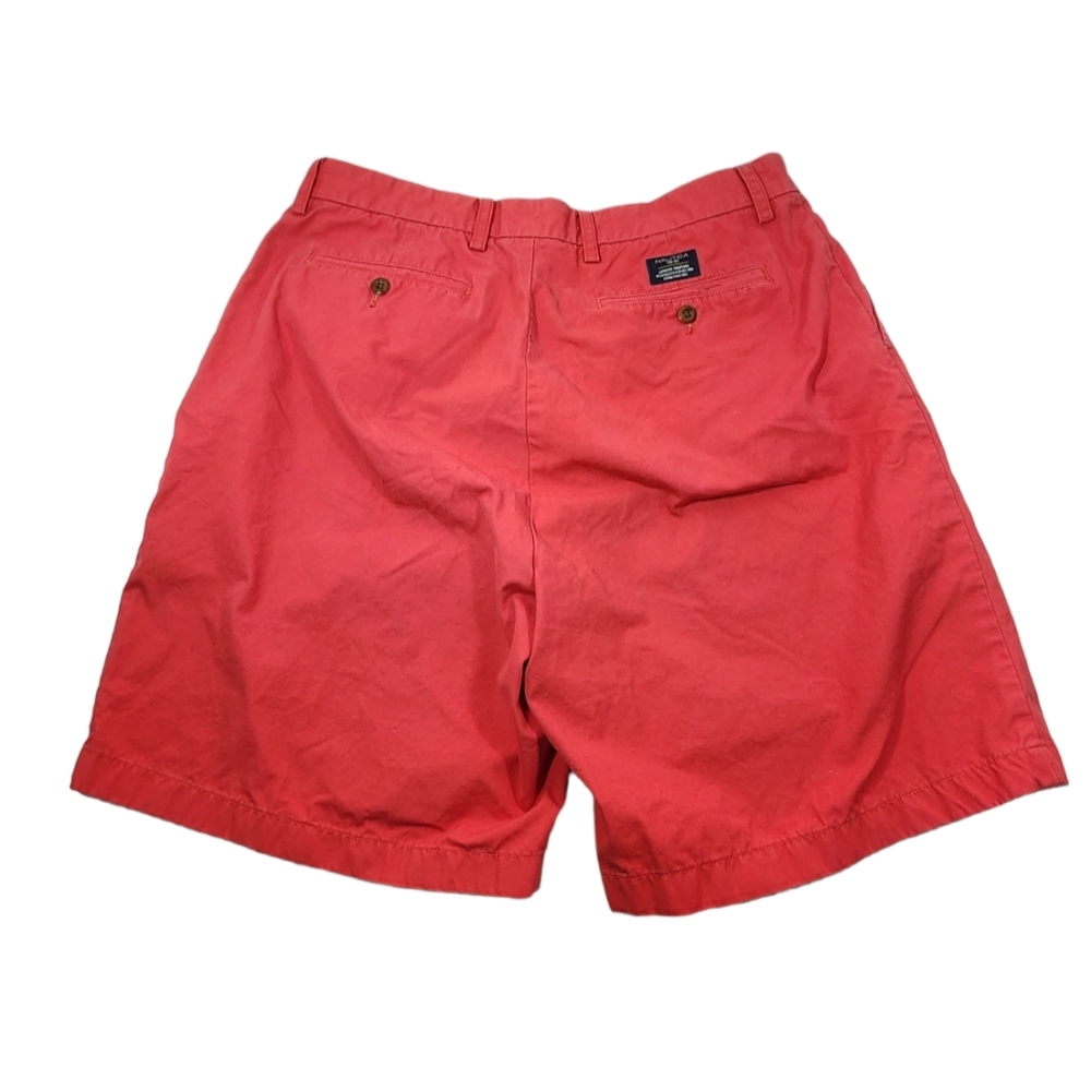 💪 NAUTICA RIGGER CLASSIC FIT MEN'S SHORTS SIZE 36, RED 💪 - Picture 2 of 10